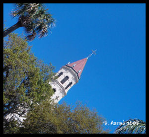 Steeple of Cathedral-Basilica of St. Augsutine