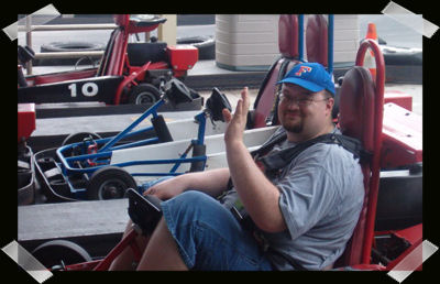 The Big Guy ready for some fun.