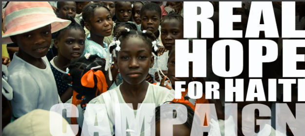 Real Hope for Haiti Campaign