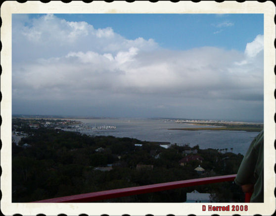 View from the top of the lighthouse