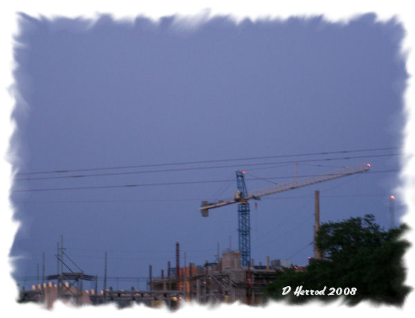 Contruction near Shands UF Hospital
