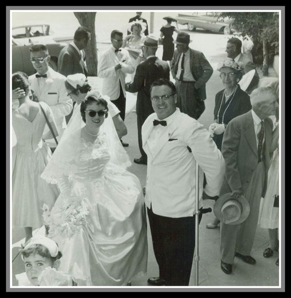 Mom & Dad Wedding Picture 31 May 1959