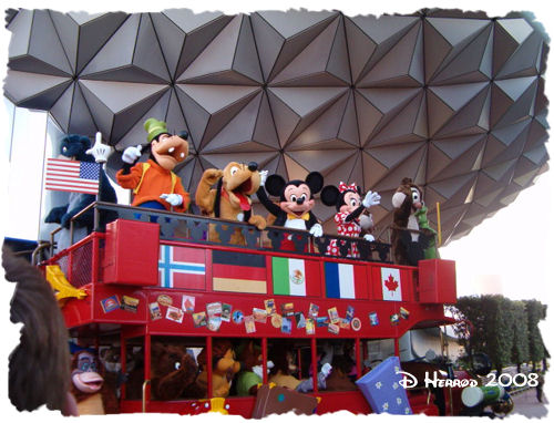 Opening Parade at EPCOT