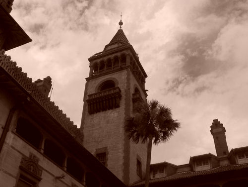 Taken using sepia color setting.