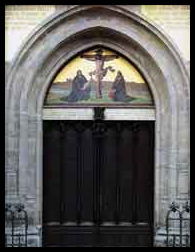 Door of the Schlosskirche (castle church) 