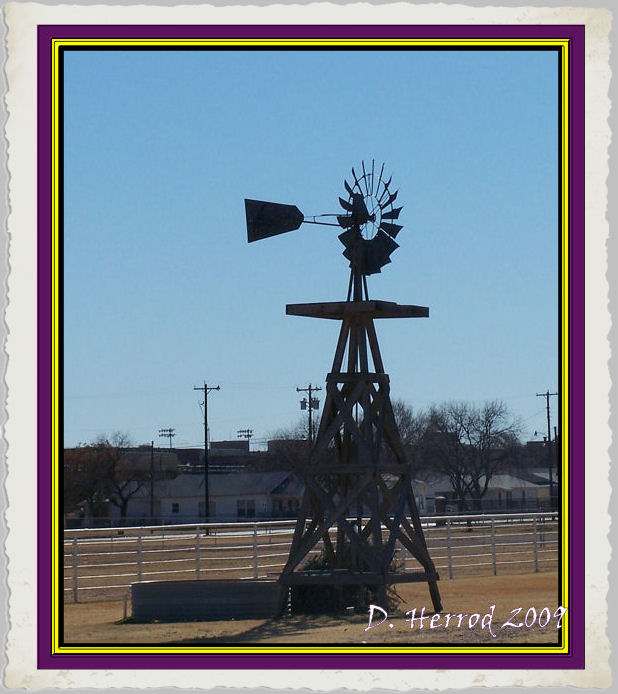 Just because I like windmills. This one is in front of the White Horse Center.