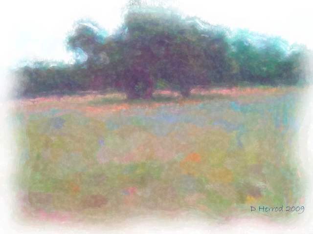 Watercolor setting