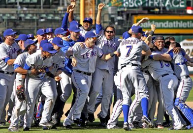Rangers are the 2010 AL West Division Champs.