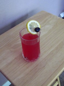 Blueberry lemonade